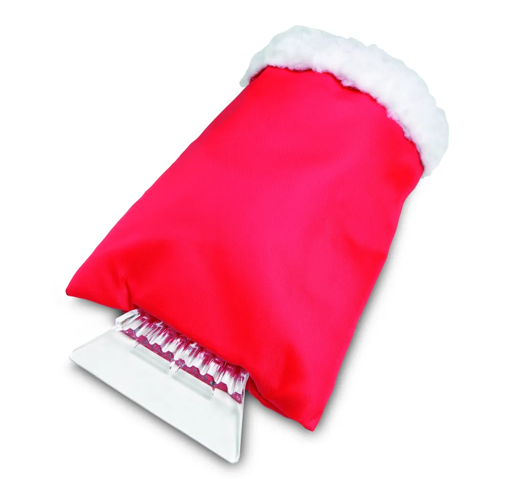 Warmix · IJskrabber met handschoen – Rood