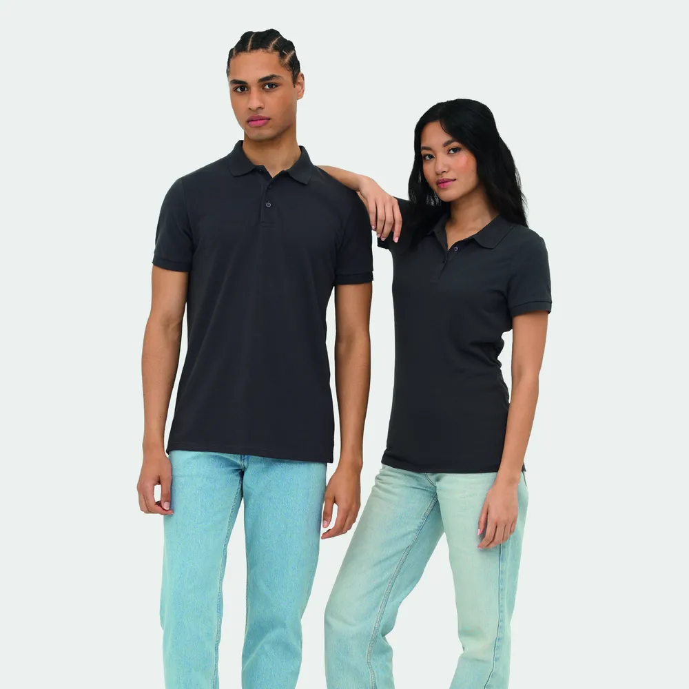Prime Women · Prime dames polo200g – Donker grijs