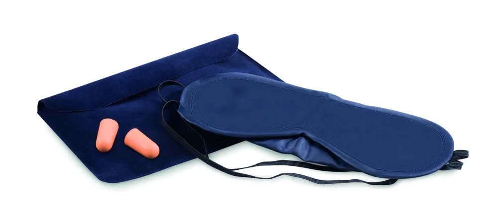 Travelplus · Reisset met kussen – Blauw