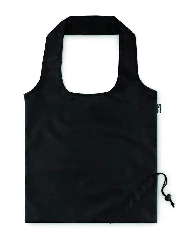 Foldpet · Opvouwbare RPET tas – Zwart