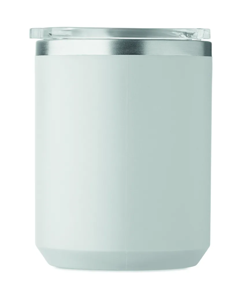 Cocoa · Dubbelwandige mok 400ml – Grijs