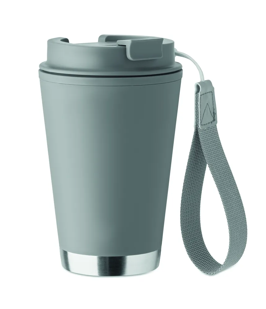 Topiz · Dubbelwandige beker 300ml – Steengrijs