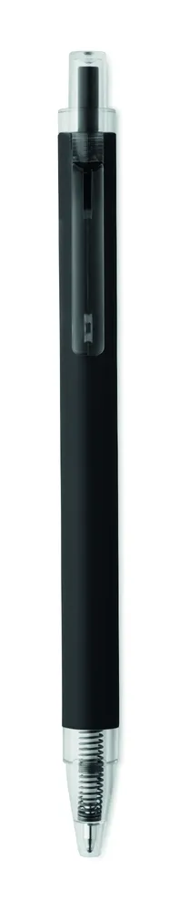 Nosta · Gerecyclede aluminium balpen – Zwart