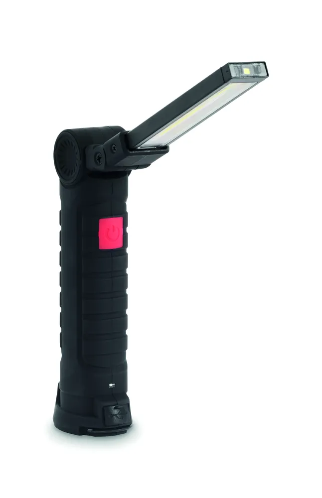 Rotate · Oplaadbare werklamp – Zwart