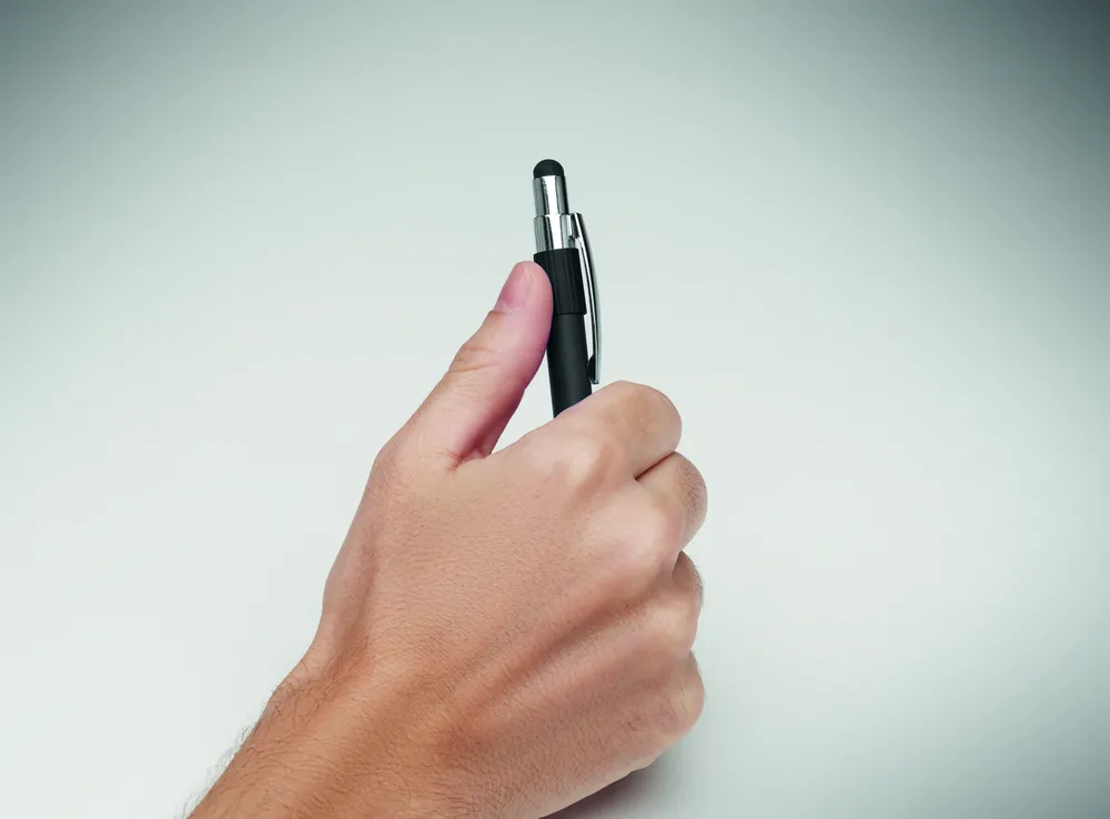 Edd · Stylus spinner pen – Zwart