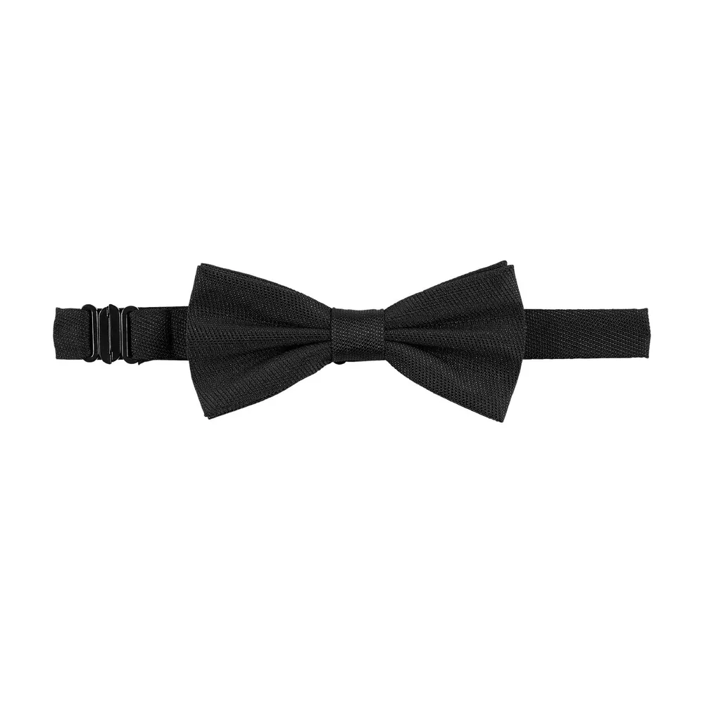 Teddy Pre-Tied Bow Tie – Diep zwart