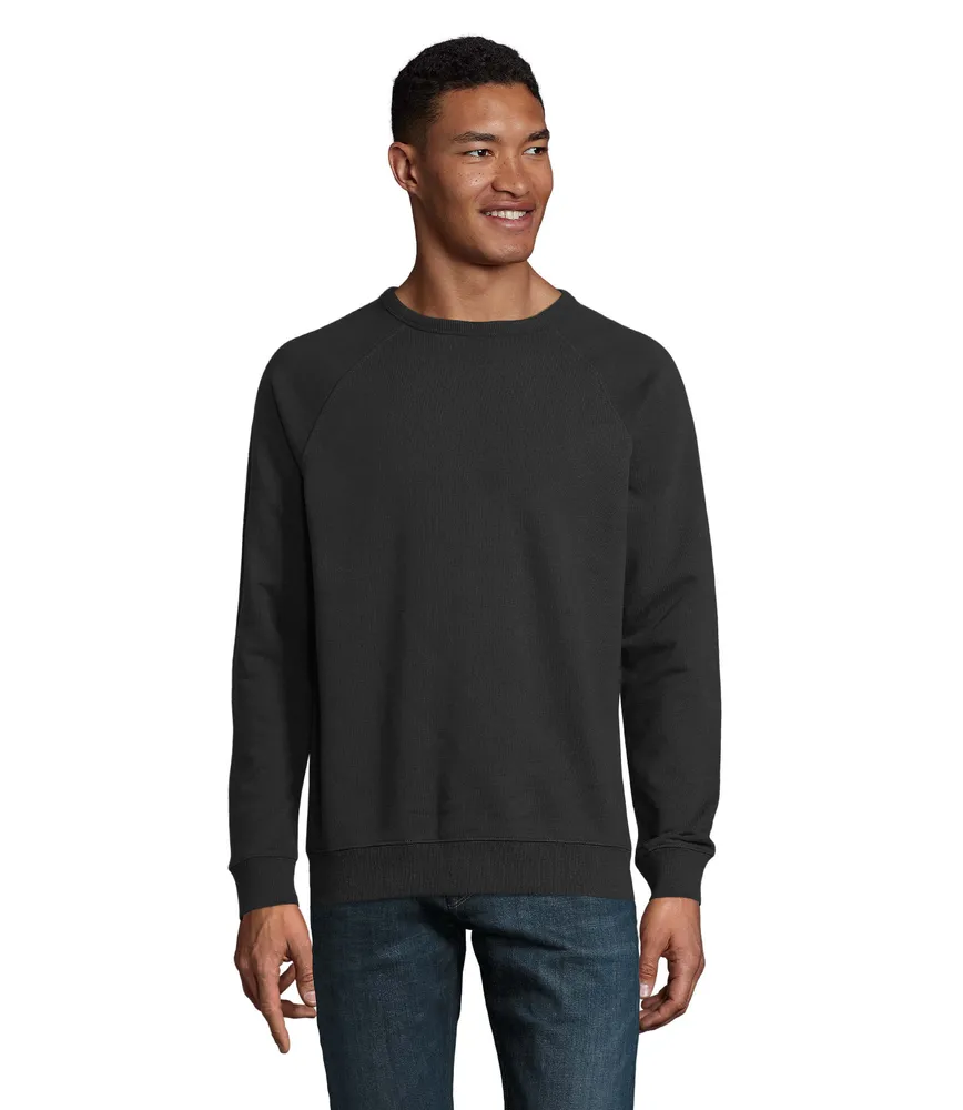 Nelson Men Sweat 400 – Diep zwart