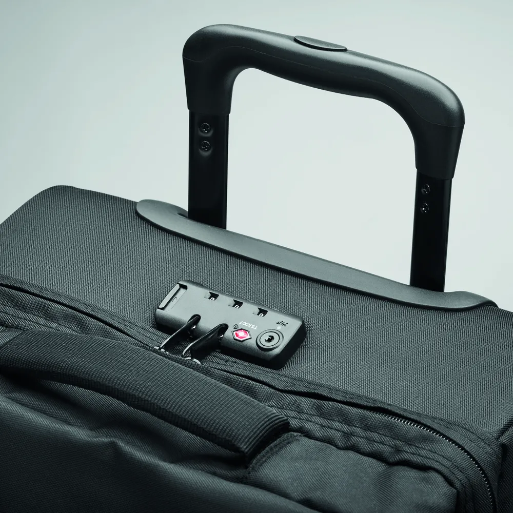 Artic · 600D RPET trolley – Zwart