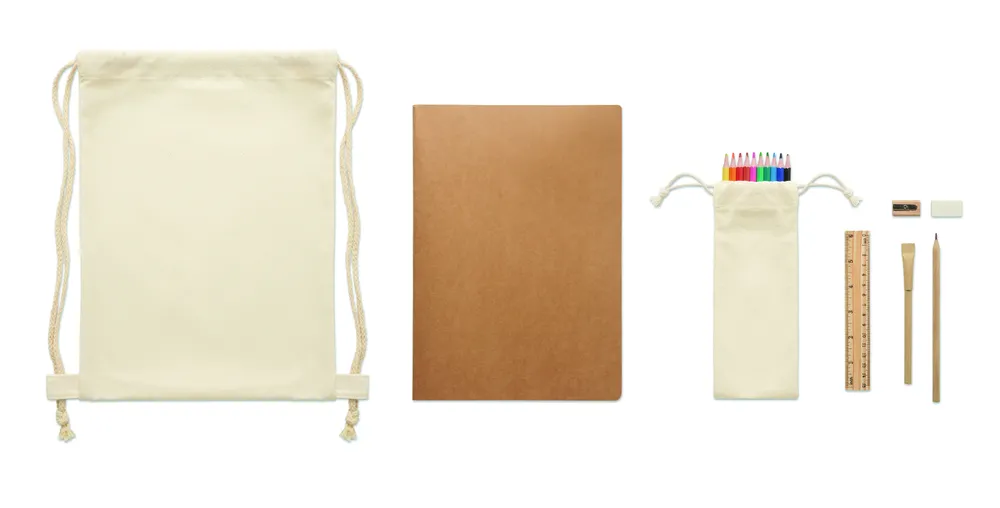 Fundraw · Tekenset voor kinderen – Beige