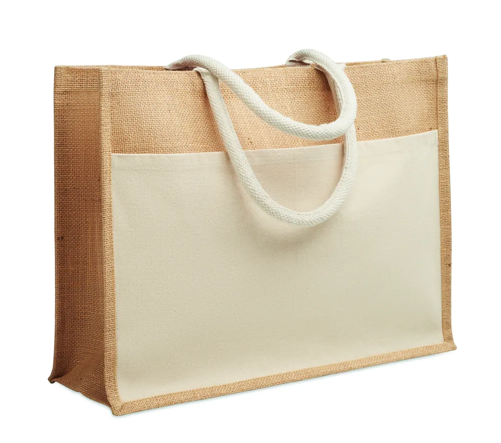 Baga · Jute boodschappentas – Beige