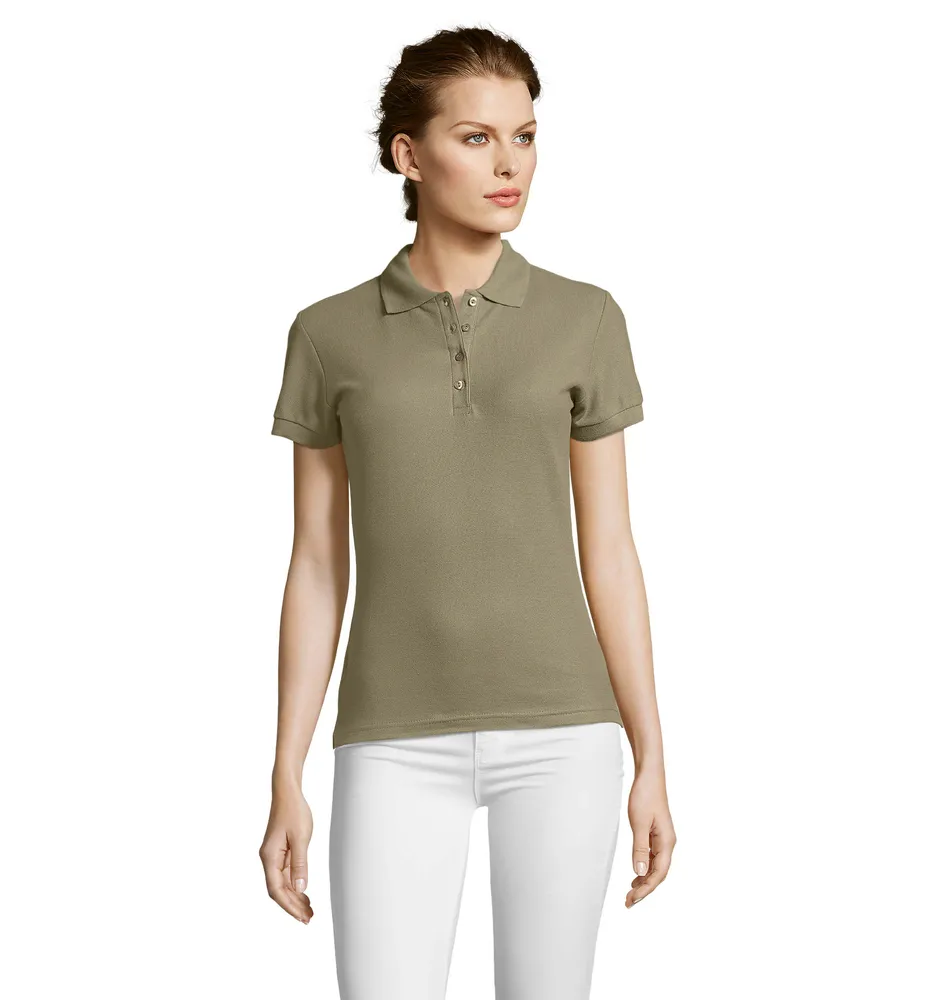 People dames polo 210g – Khaki