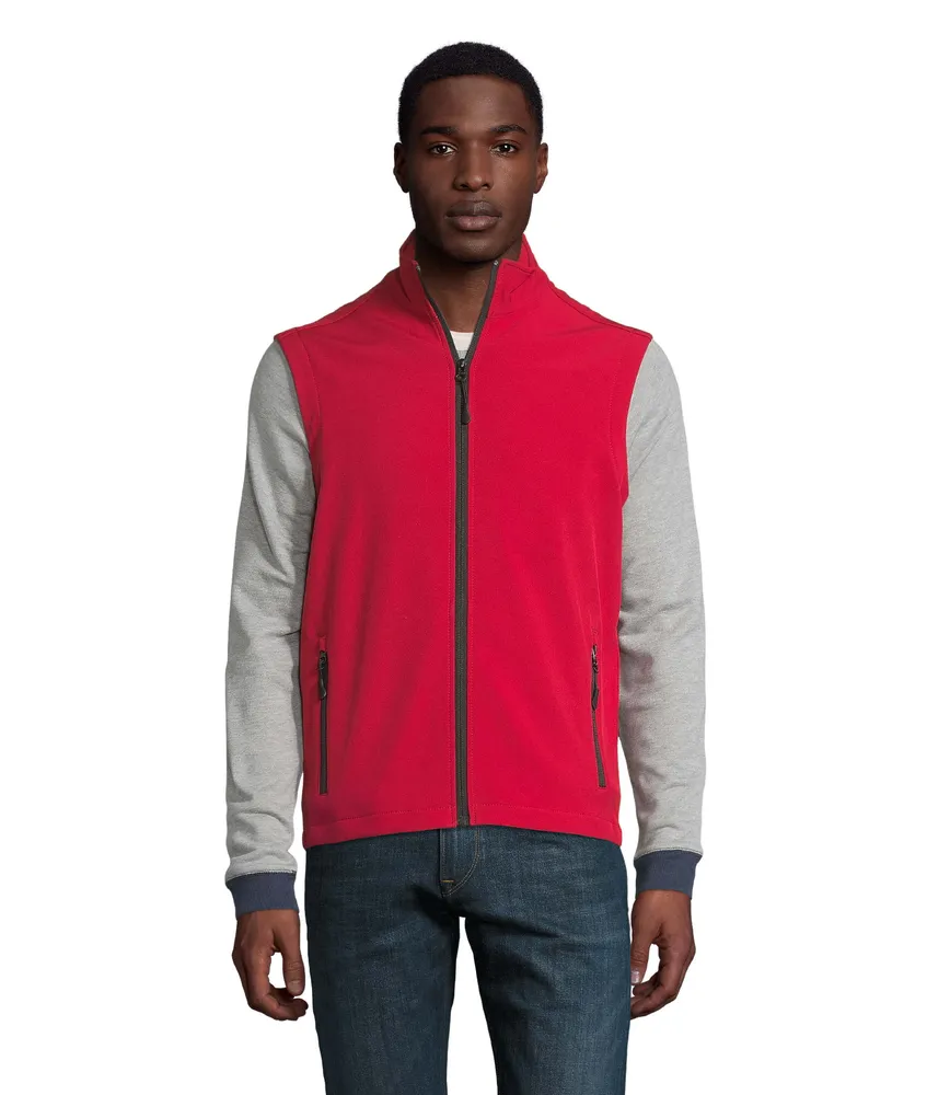 Race Bw Men Softshell – Pepper red