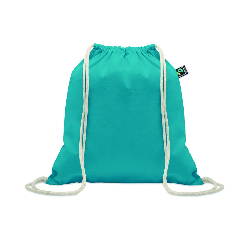 Osole Draw Colour · Fairtrade trekkoordtas 180g – Turquoise