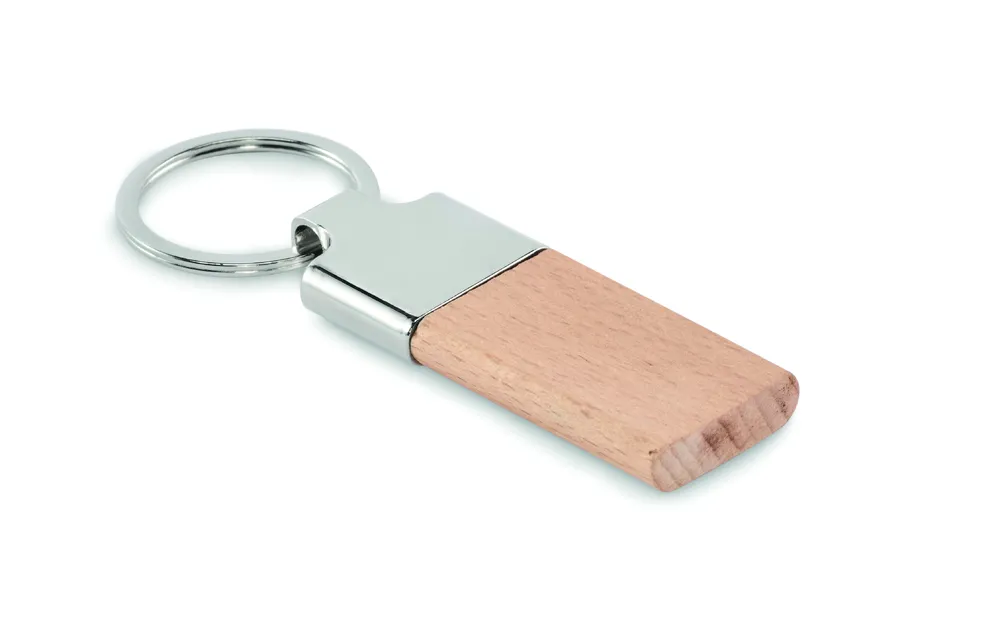 Llaving · Sleutelhanger met rubberhout – Hout