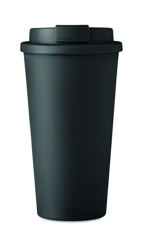 Tuesday · Dubbelwandige drinkbeker 450 ml – Zwart