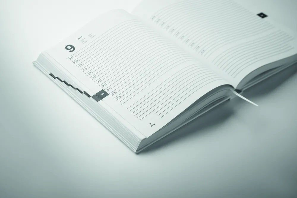 Routine · A5 dagplanner ongedateerd – Wit