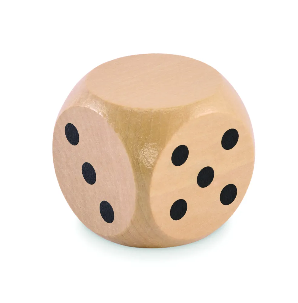 Dado · Schima houten dobbelsteen 5cm – Hout
