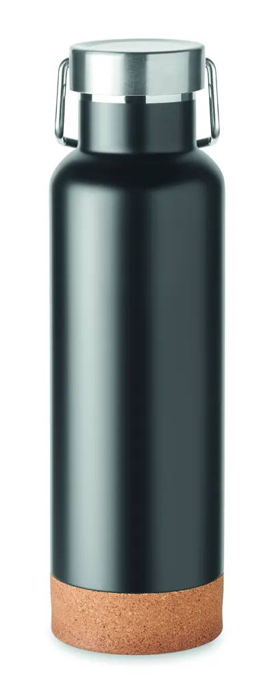 Ives · Dubbelwandige fles 500ml – Zwart