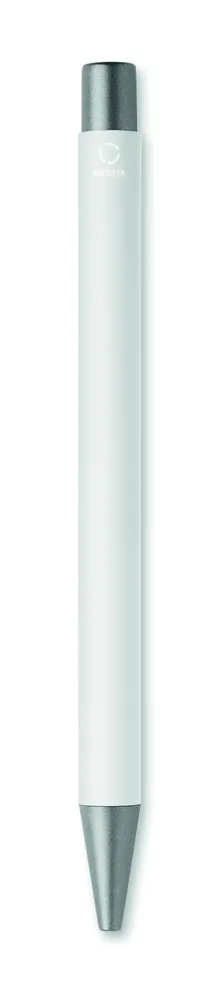 Nali · Gerecyclede aluminium balpen – Wit