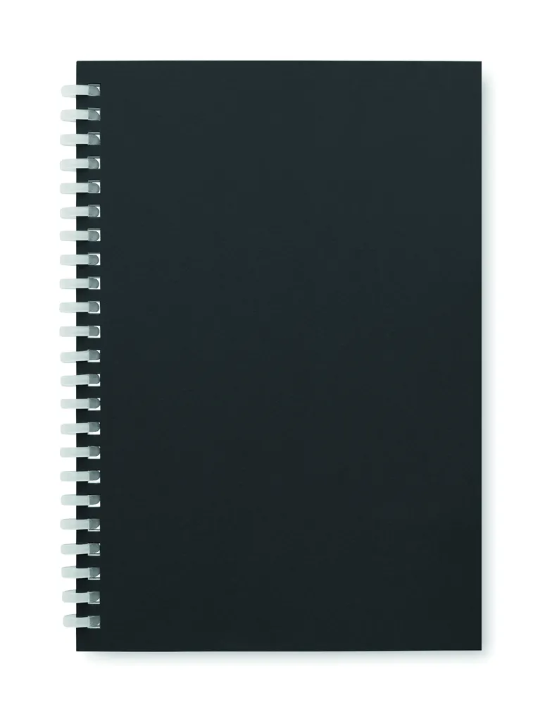 Recarnote · A5 notitieboek van gerecycled k – Zwart