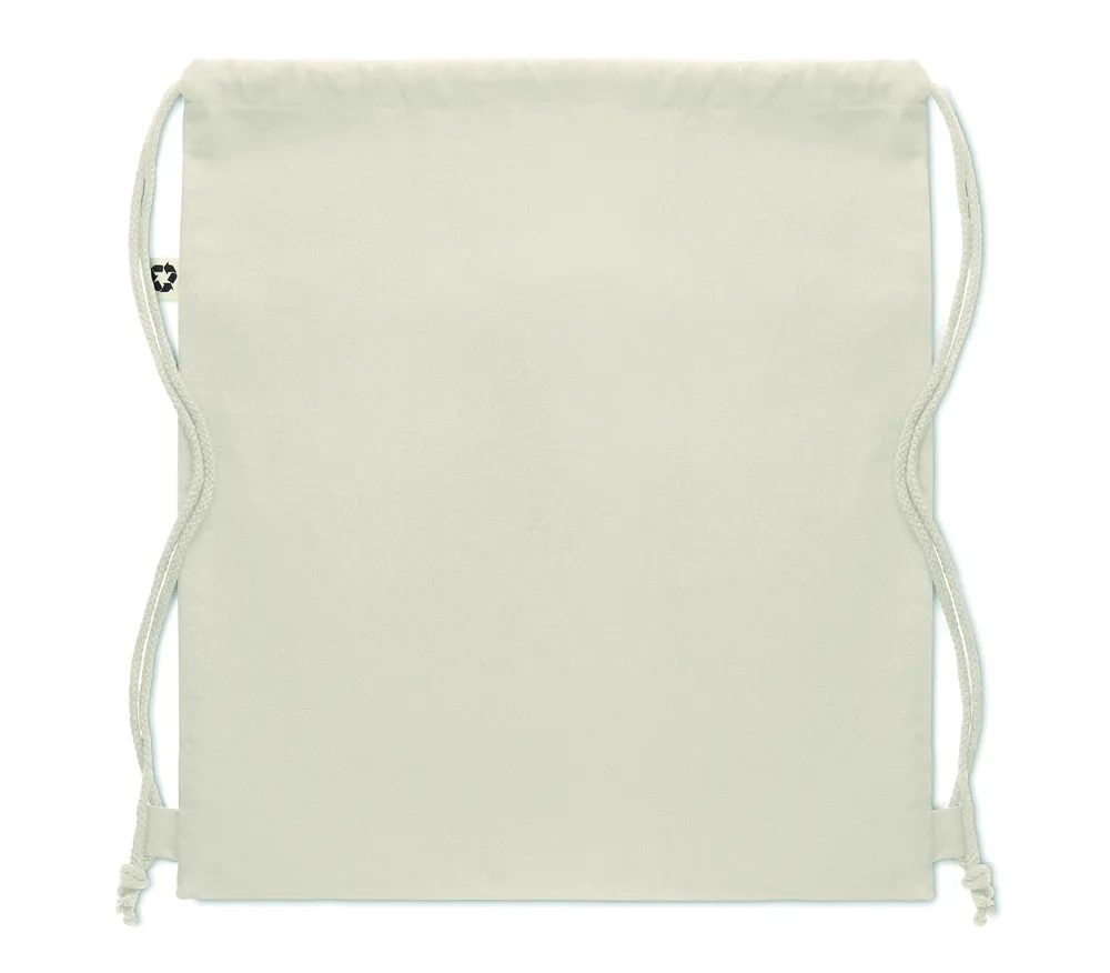 Panda Bag · Trekkoord rugzak – Beige