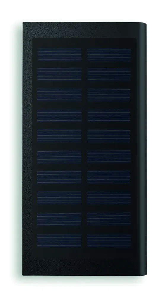 Solar Powerflat · PowerBank    8000 mAh – Zwart