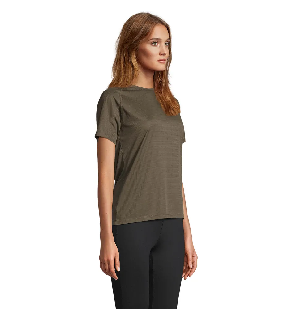 Vortex Women Raglan T-shirt – Army