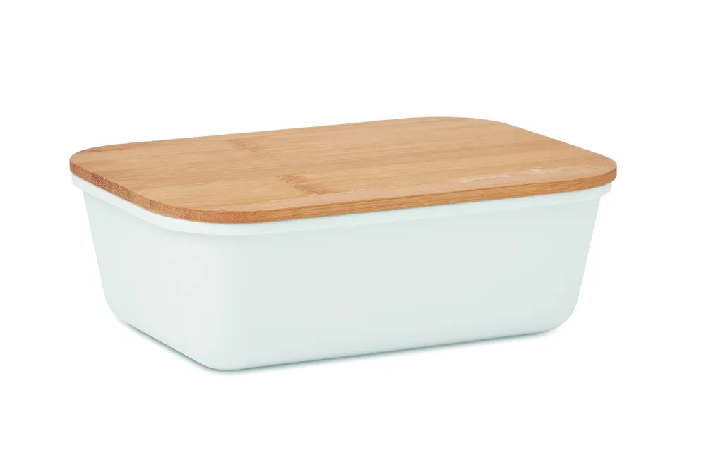 Thursday · Lunchbox Pp bamboe deksel 1L – Wit