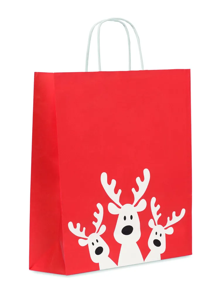 Bao Large · Papieren geschenkzakje (L) – Rood