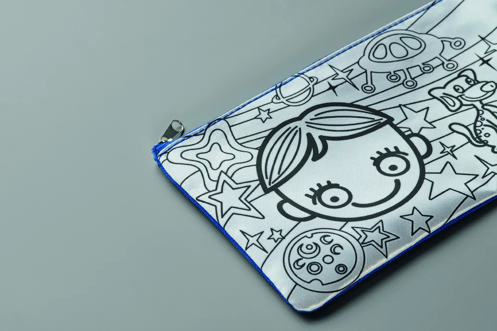 Kiddo · Etui met stiften – Royal blauw