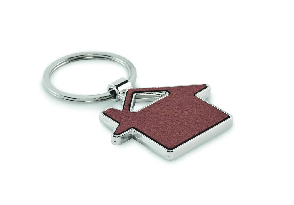 Louse · Huisvormige sleutelhanger – Bruin