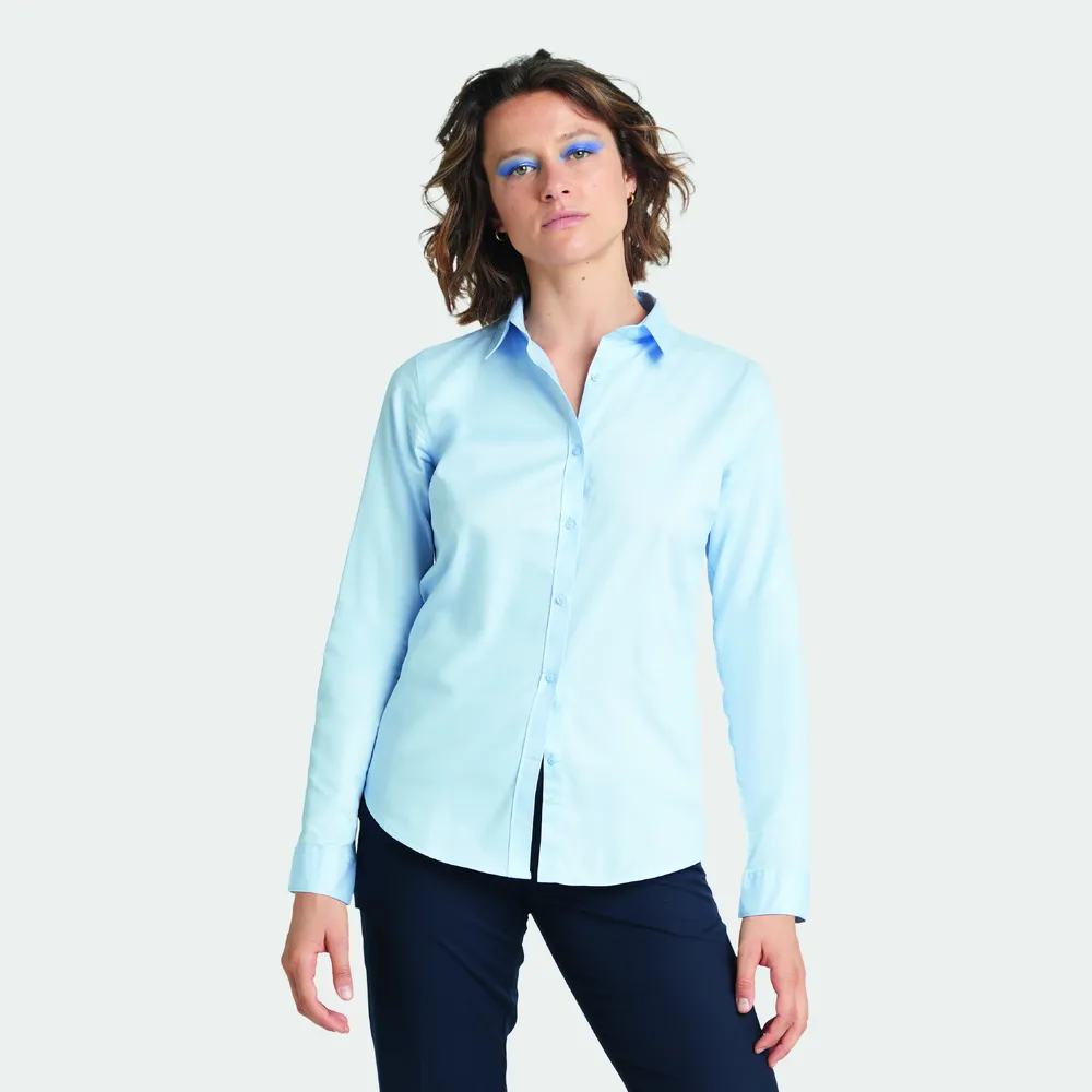 Blaise Women Shirt – Soft blue
