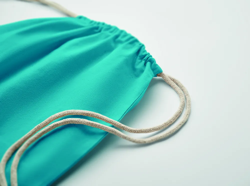 Osole Draw Colour · Fairtrade trekkoordtas 180g – Turquoise