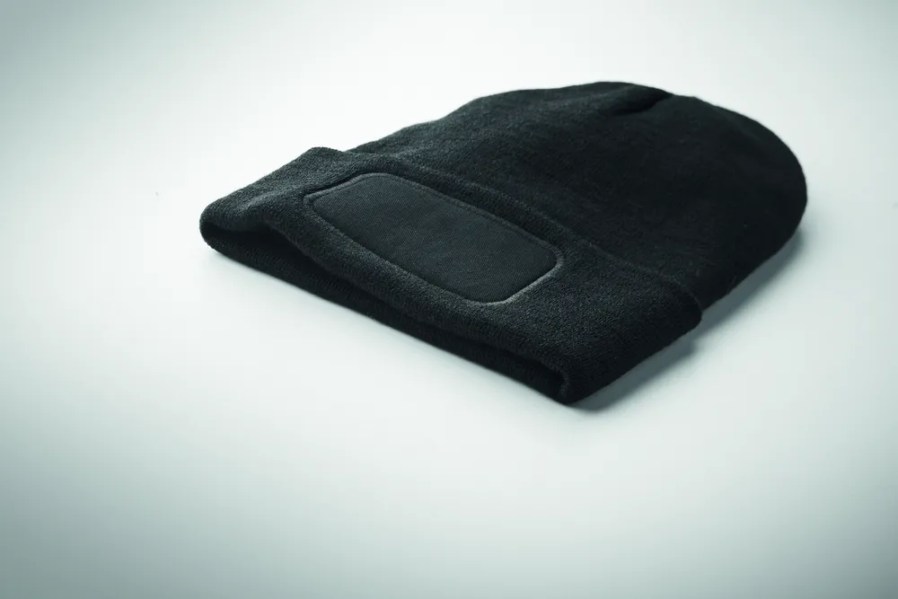 Capnit · Unisex muts RPET polyester – Zwart
