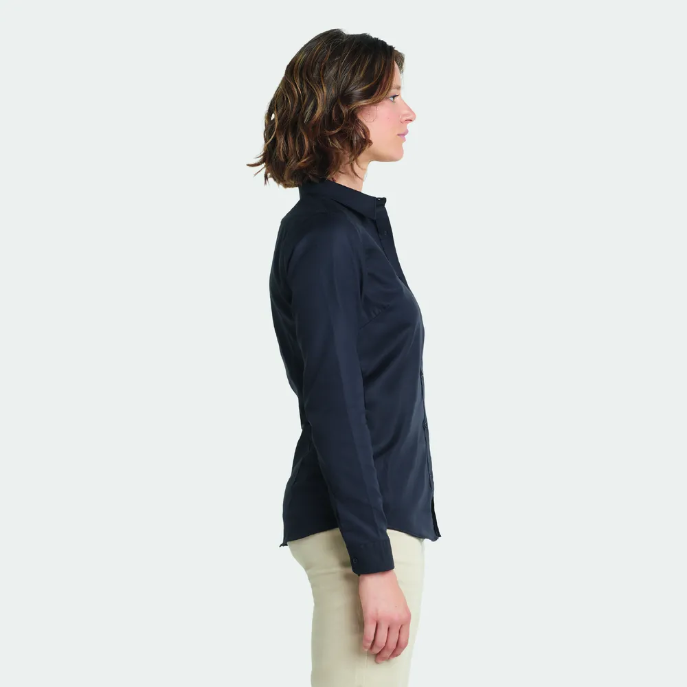 Blaise Women Shirt – Diep zwart