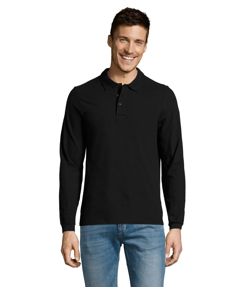 Winter Ii Men'S Polo 210 – Zwart