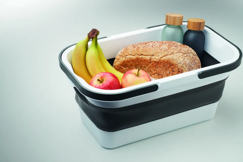 Cesta · Opvouwbare picknickmand – Wit