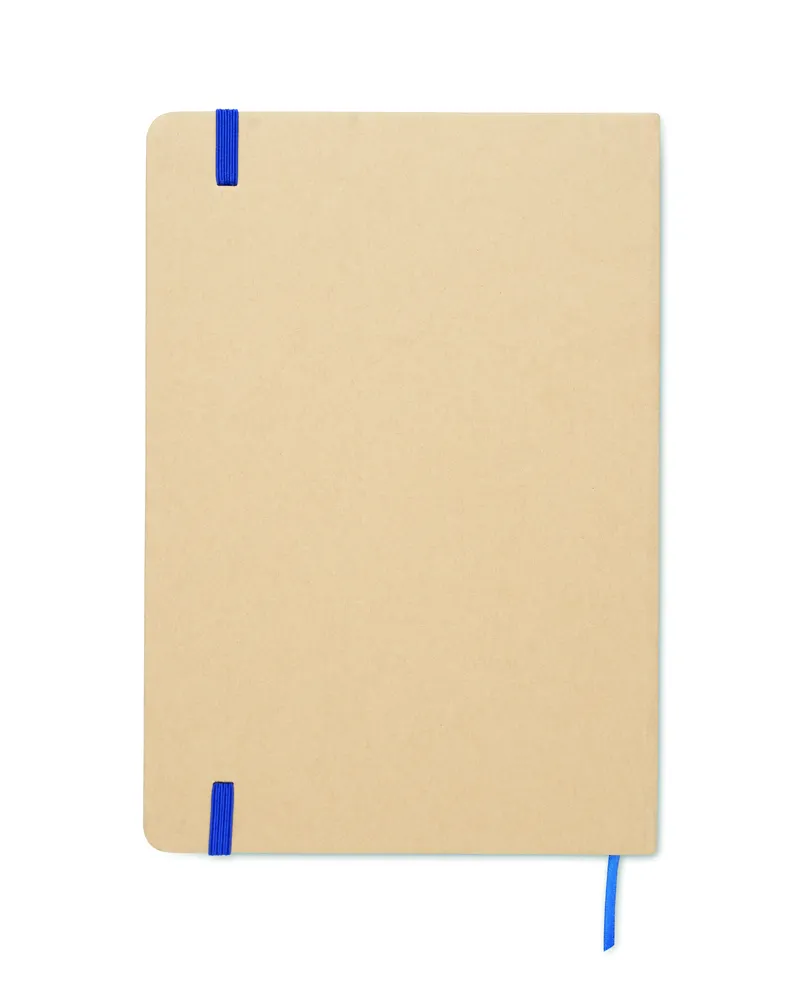 Route · Kleur onthullend A5 notitieboek – Blauw