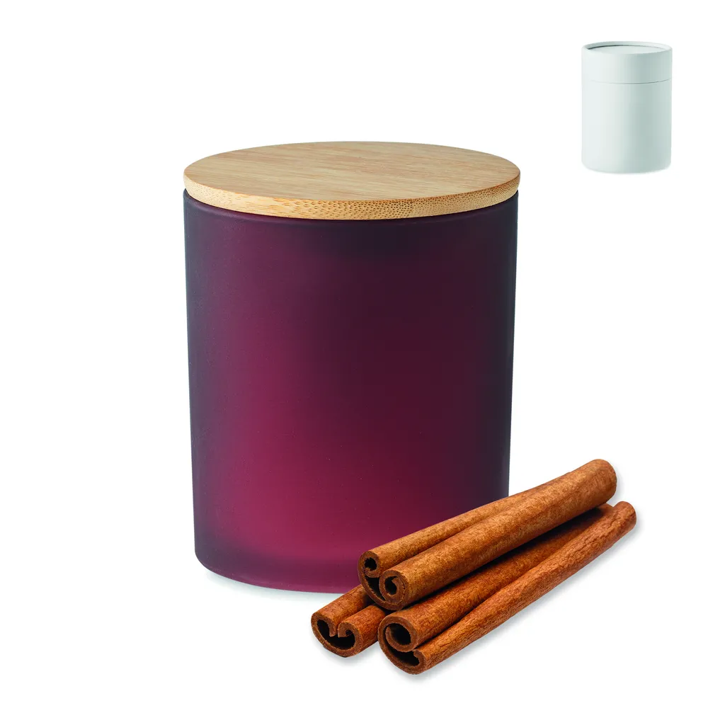 Keops Large · Plantaardige waskaars 280 gr – Bordeaux