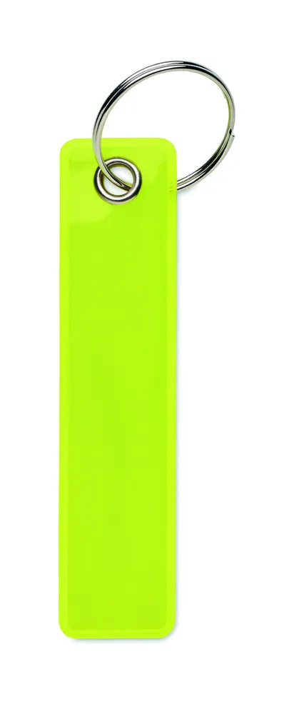 Keyflect · Reflecterende PVC hanger – Neon geel