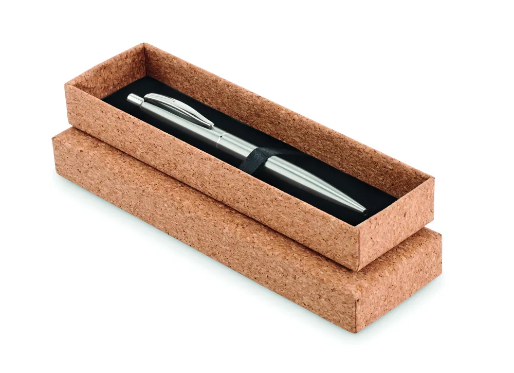Graz · Gerecyclede Rvs pen – Mat zilver
