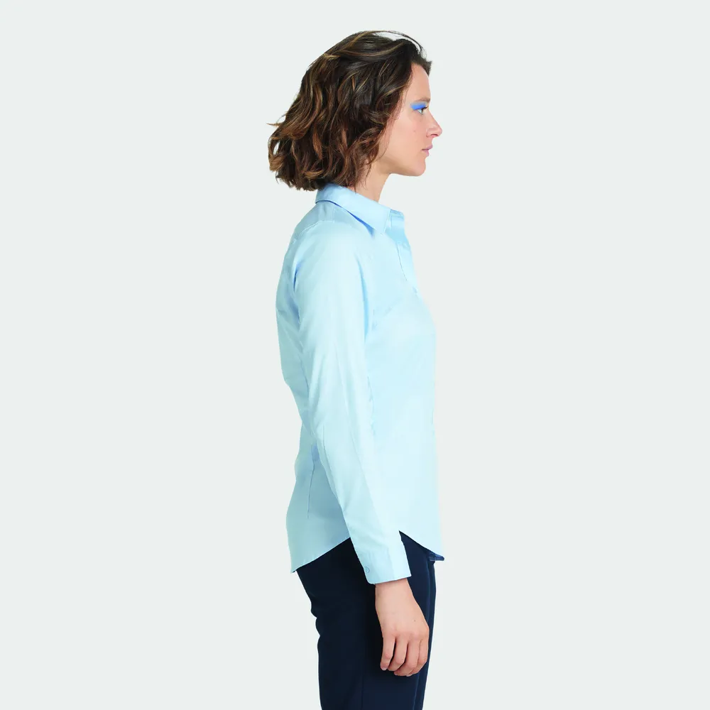 Blaise Women Shirt – Soft blue