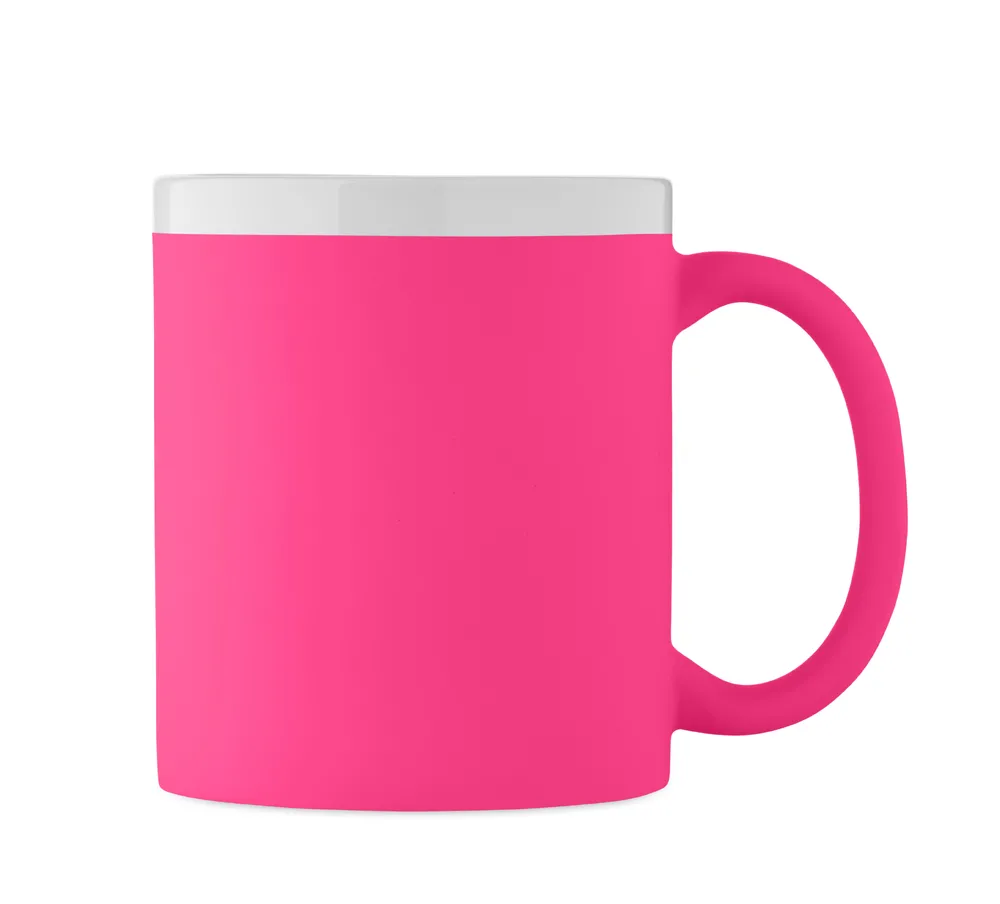 Mugiva · Keramische mok 300ml – Neon fuchsia