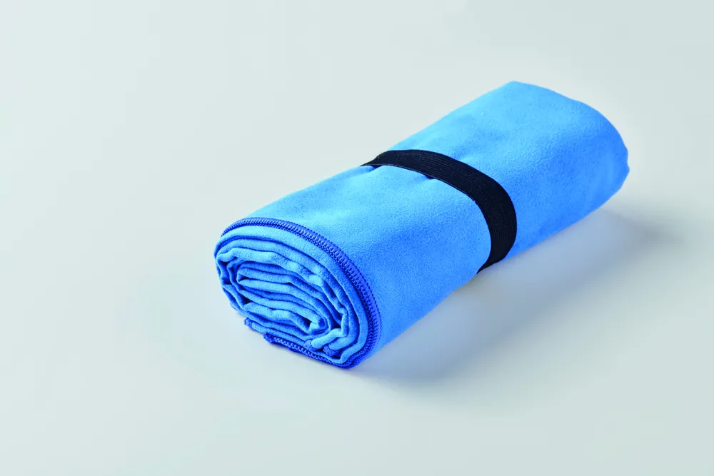 Waxoff · Dubbelzijdige microvezelhanddoe – Blauw