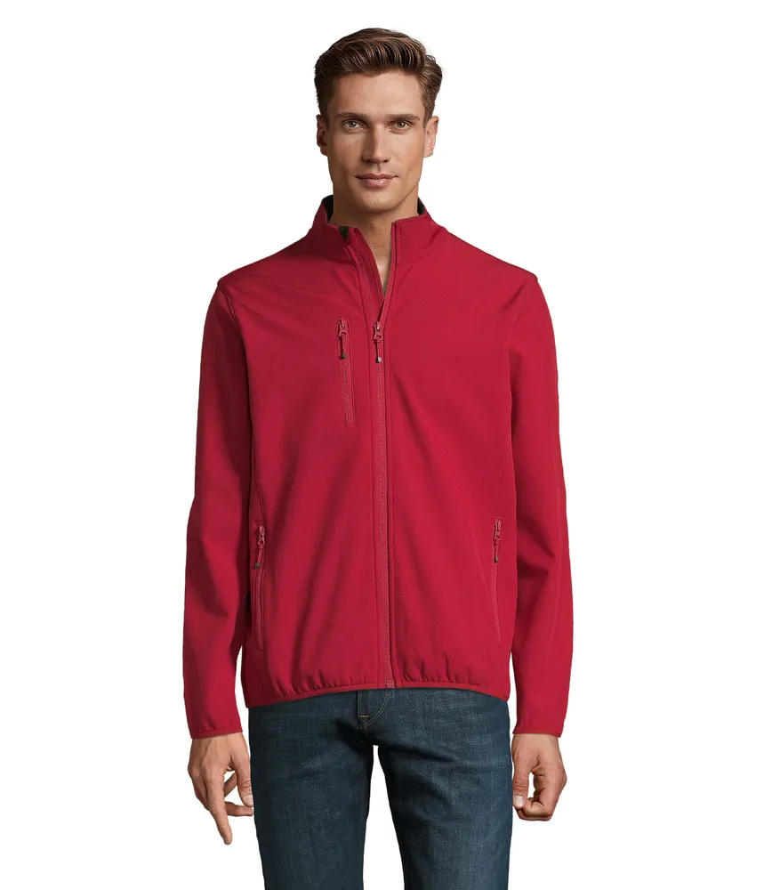 Radian Men Softshell – Pepper red