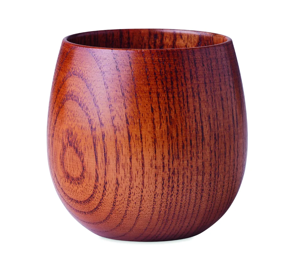 Ovalis · Eikenhouten beker 250 ml – Hout