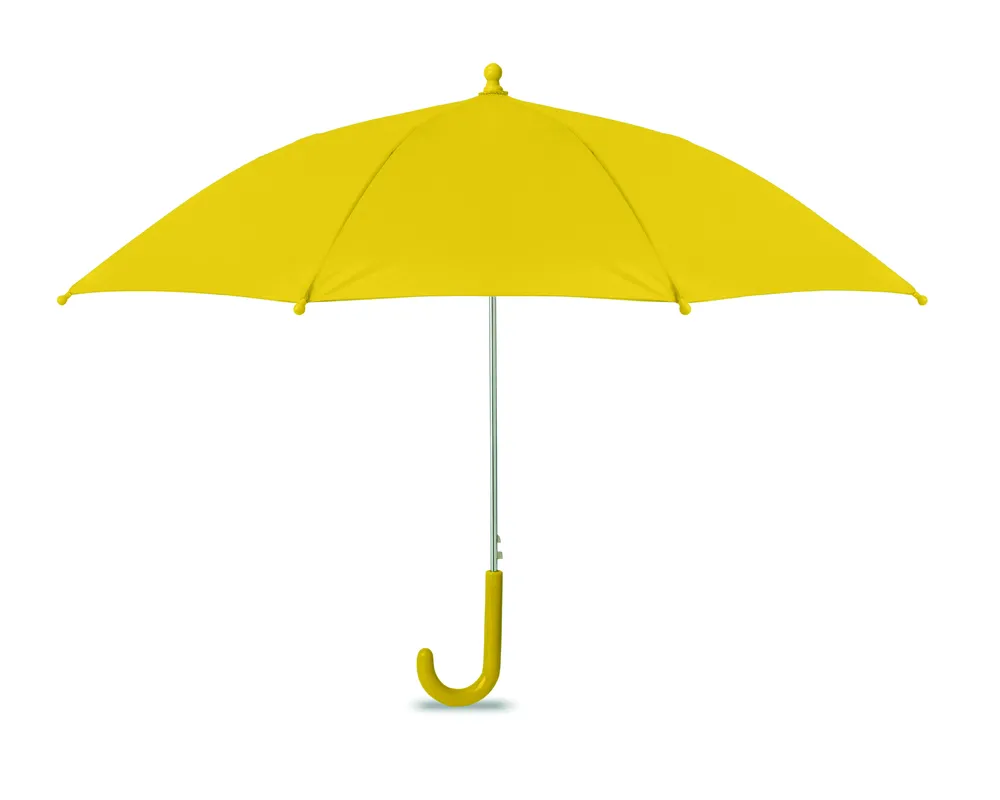 Drykid · 18" automatische kinderparaplu – Geel
