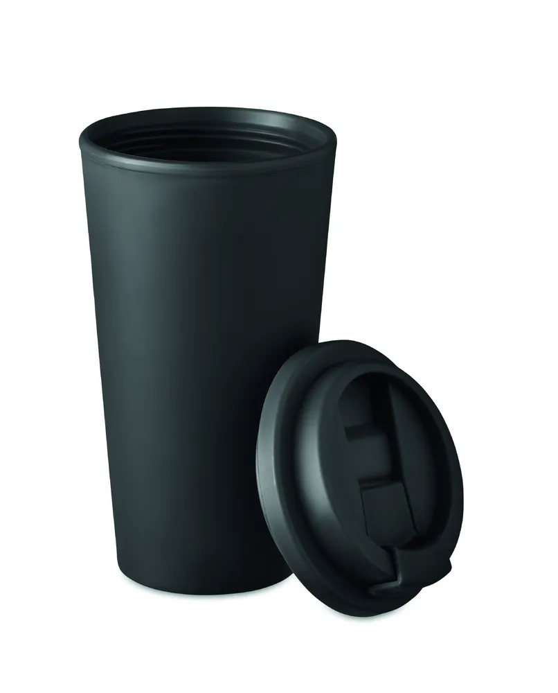 Tuesday · Dubbelwandige drinkbeker 450 ml – Zwart