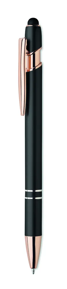 Scribble · Gerecyclede aluminium pen – Zwart