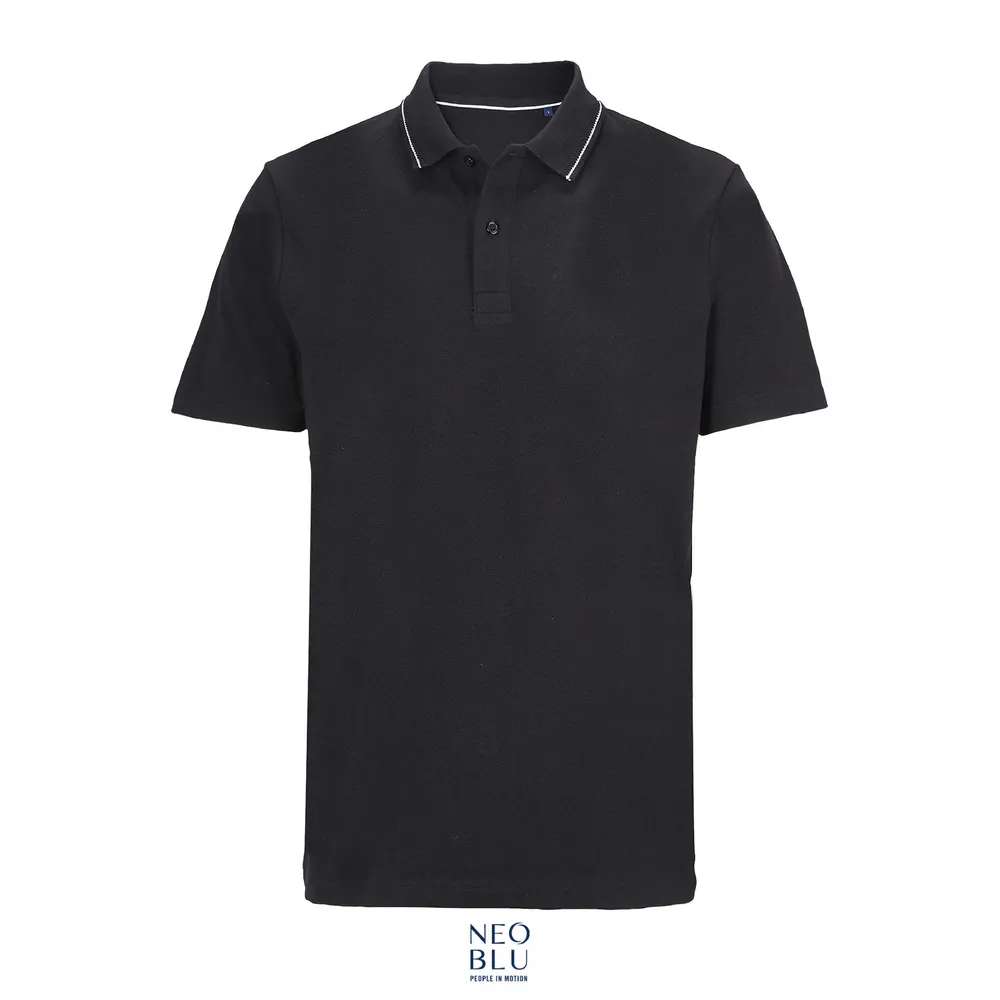 Orel Polo Unisex – Diep zwart